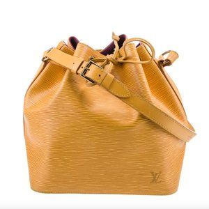 Louis Vuitton Epi Noe PM Bucket Bag